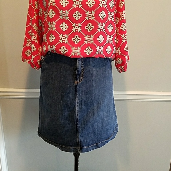 Denim and Co Jean Skirt Size 24W - Picture 1 of 4